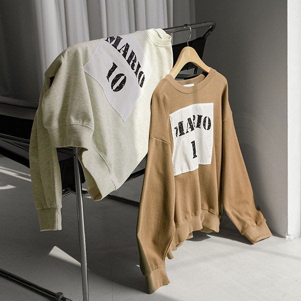 Mario Ten Patch Sweatshirt