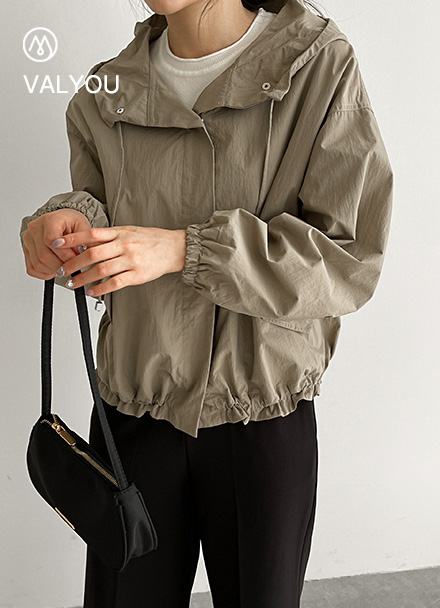 [valyou] Damien Rustling Hooded Jumper Korea