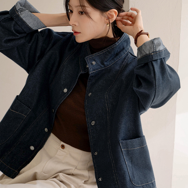 Madel Stitch Denim Jacket