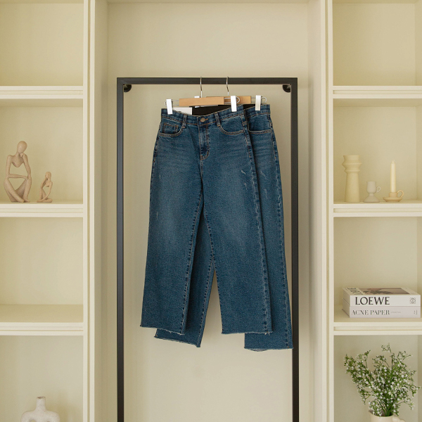 Perfect Pants 35ver (fleece-lined semi-wide)
