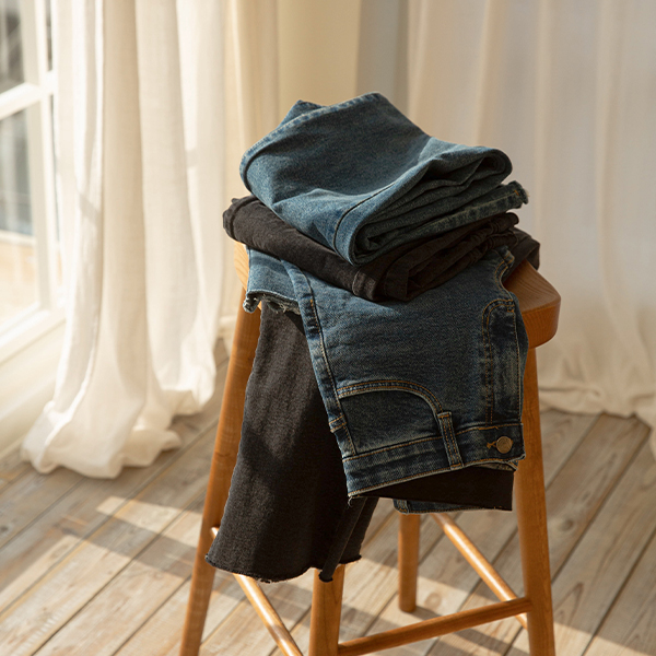 Perfect Pants 35ver (fleece-lined semi-wide)