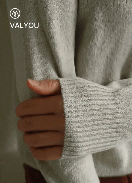 [70K cumulative sales][valyou] Soft half-turtleneck Knitwear Korea