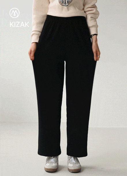 Kuanku Banding Pants (fleece lined) Korea