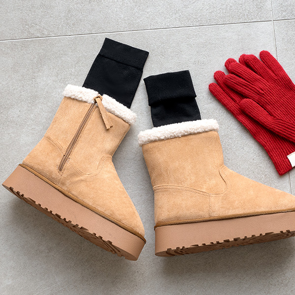 Stretchy fleece lined Stockings Socks