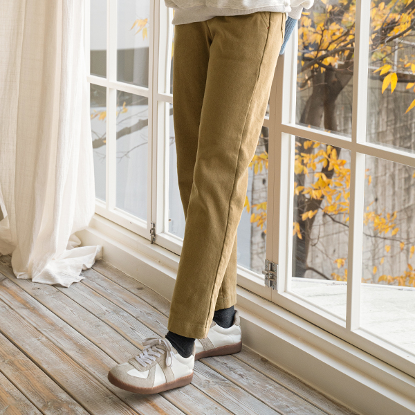 Joy fleece lined Baggy Cotton Pants