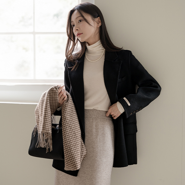 Wool double Handmade Coat