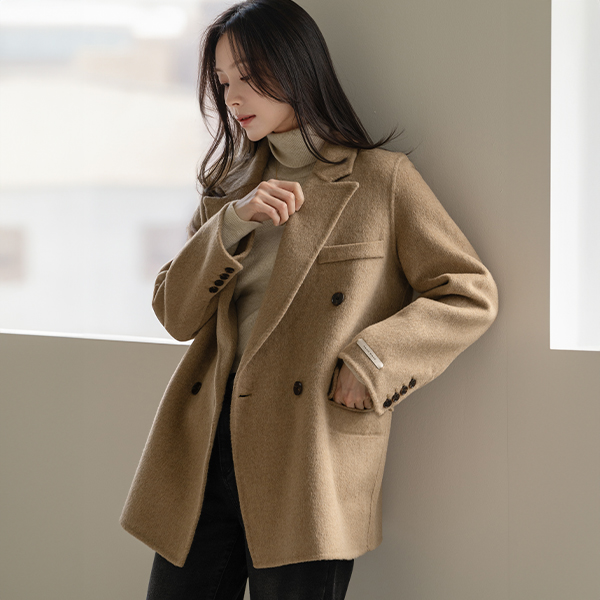 Wool double Handmade Coat