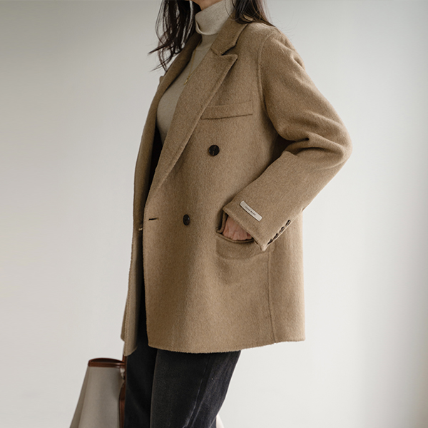 Wool double Handmade Coat
