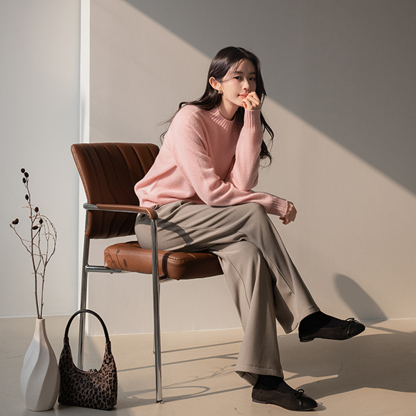 Wool Holgemeine Half Turtleneck Knitwear