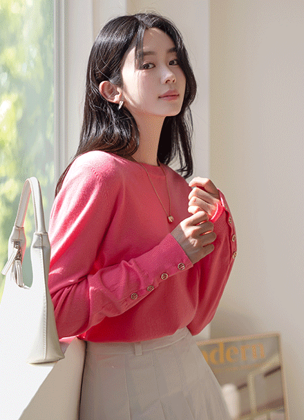 Golden Point Round Knitwear Korea