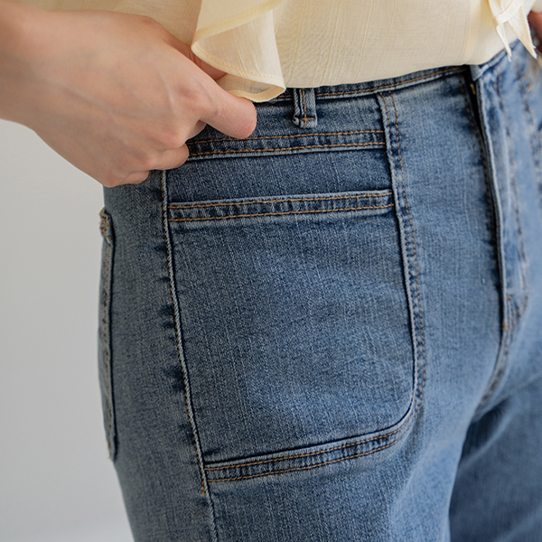Incision Point Spring Denim Pants