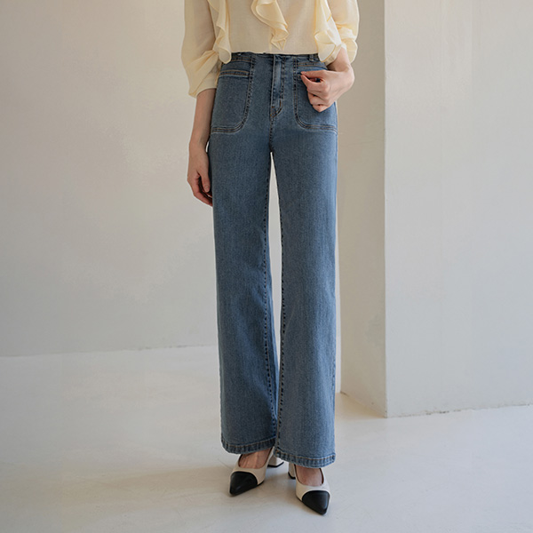 Incision Point Spring Denim Pants