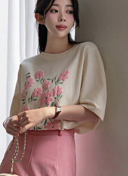 Rustling Back Slit Span Straight Skirt Korea