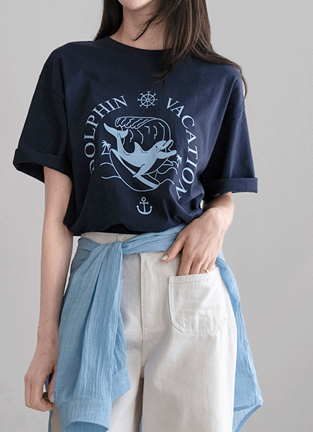 Thirty Pin Printed Short-sleeve T-shirt Korea