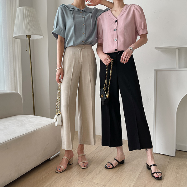 Perfect Pants59ver(Linen cropped pants) MA07072