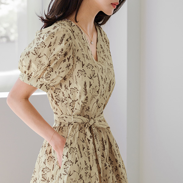 Flora String Long Dress
