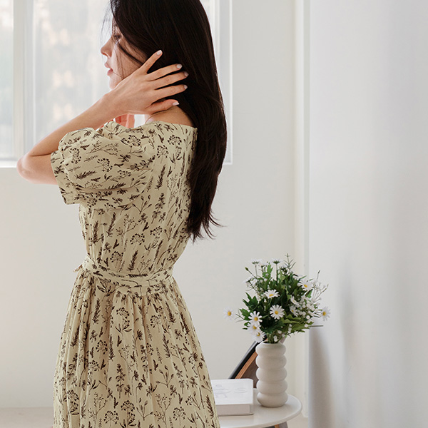 Flora String Long Dress