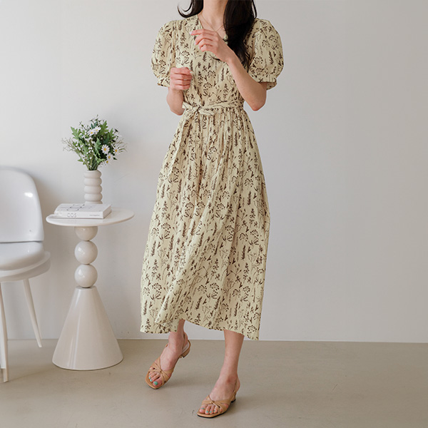 Flora String Long Dress