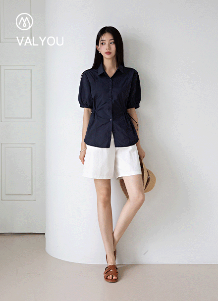 [valyou] two-way string Blouse Korea