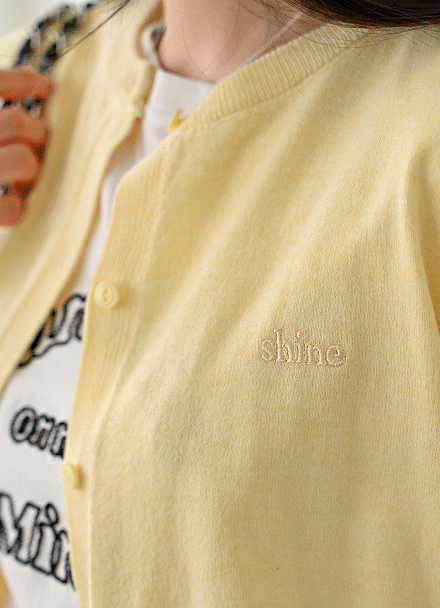 Shinee Embroidery Cardigan Korea