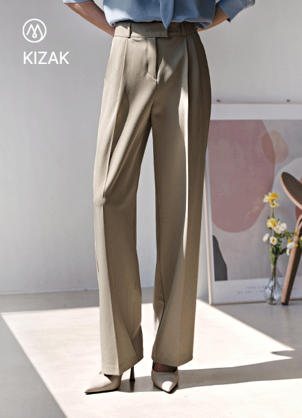 Perfect Pants 83ver (Dart pin tuck wide) Korea