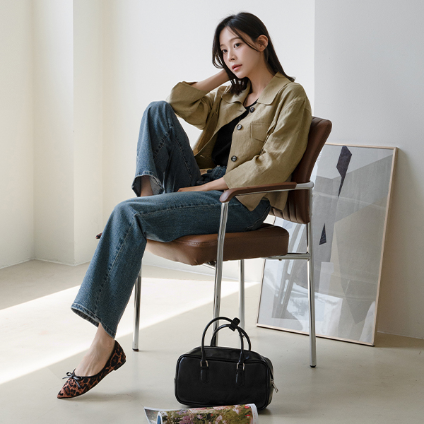 Bijou Linen Pintuck Jacket