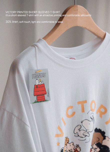 Victory Printing Short-sleeve T-shirt Korea