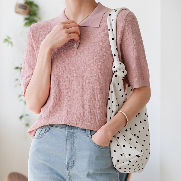 Joy Tencel Collar Knitwear