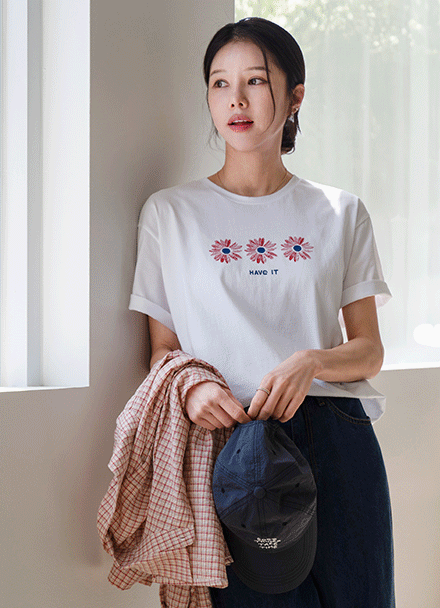 Have Daisy Short-sleeve T-shirt Korea