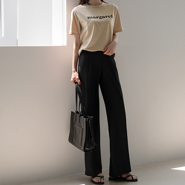 찰랑 투핀턱 Summer Slacks