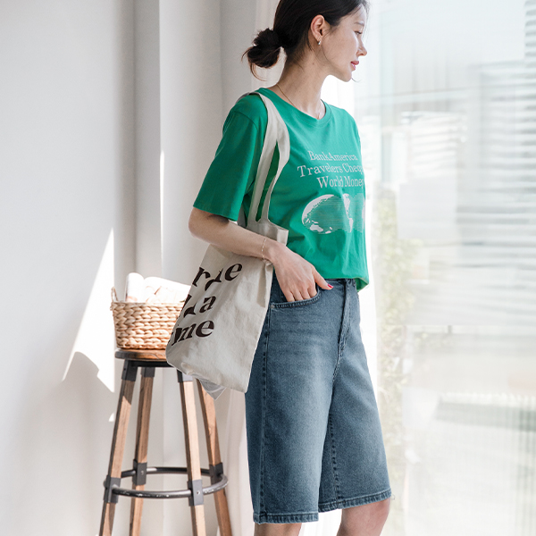 월드 printing Short-sleeve T-shirt
