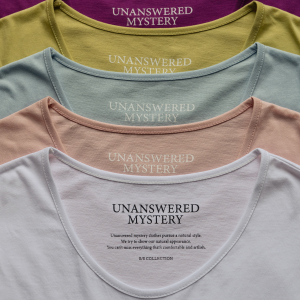 [valyou] Cool & Soft U-neck Short-sleeve T-shirt