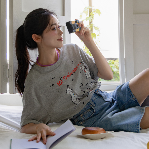 Dalmatian Printing Short-sleeve T-shirt