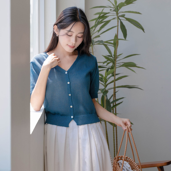 [Special Sale] Daily Short-sleeve Knitwear Cardigan