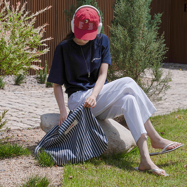 [Special Sale] Block Embroidery Short-sleeve sweatshirt