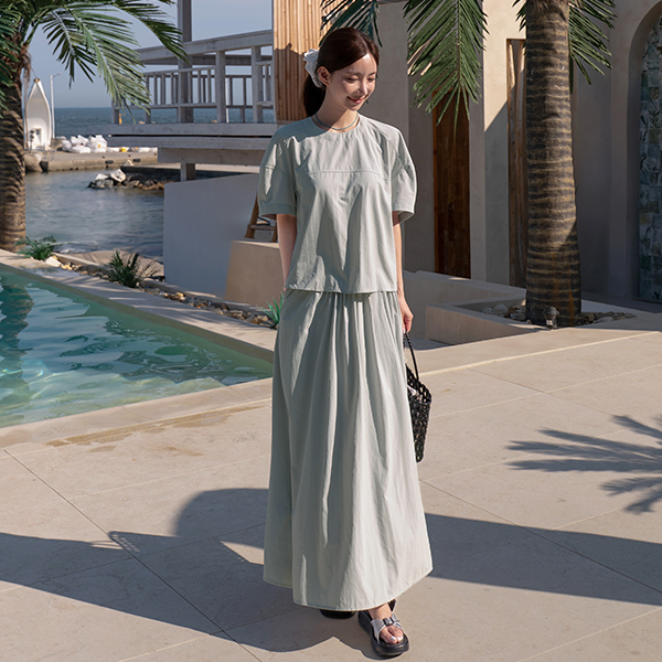 Pure Rustle Skirt Set