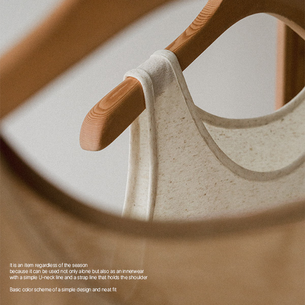 Modni Linen Span Round Sleeveless shirts