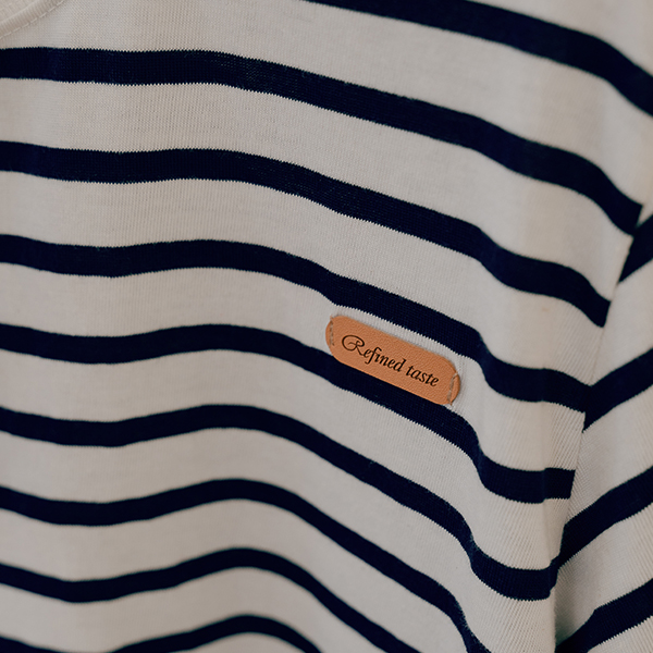 Steel Patch Stripe T-shirt