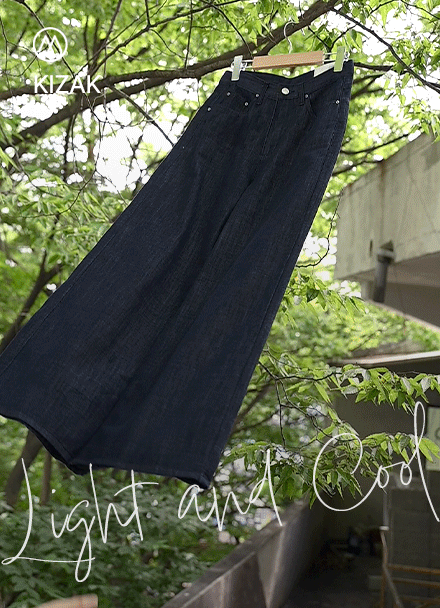  Perfect Pants 111ver (Air Cool Raw Denim Wide) (Non Fade) Korea