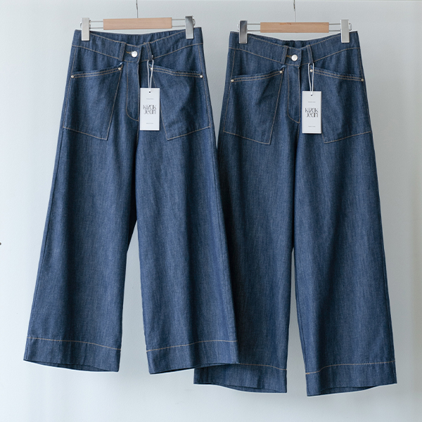 Perfect Pants 112ver (Diagonal Pocket Capri Wide)