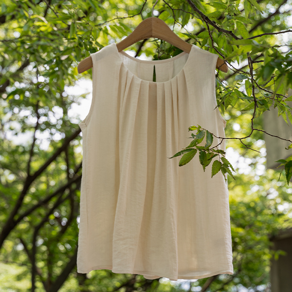 Irvine Pintuck Blouse