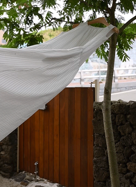 Stripe Sleeveless Shirts Long Dress Korea