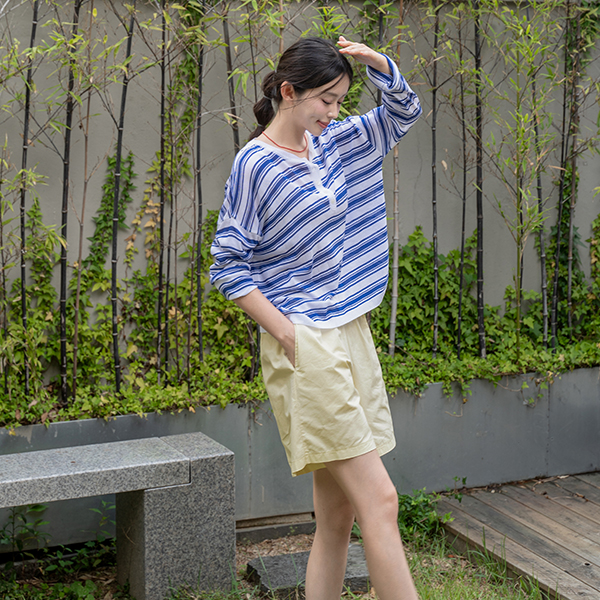 홉스 Round Stripe Knitwear