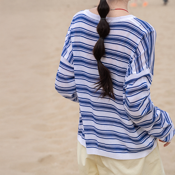 홉스 Round Stripe Knitwear