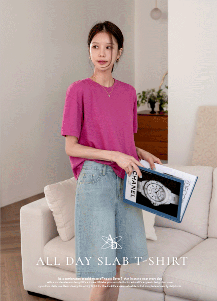Every Day Slab  Short-sleeve T-shirt Korea
