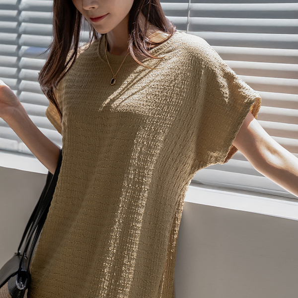 Slow Wrinkle Slits Dress