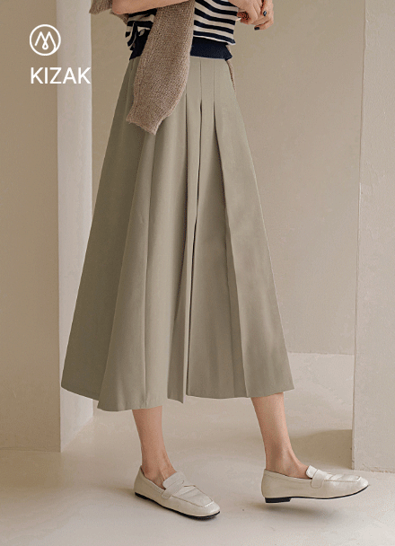 키작아도 에이 Pleats Skirt Korea