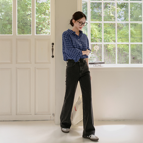 Basic Span Denim Pants