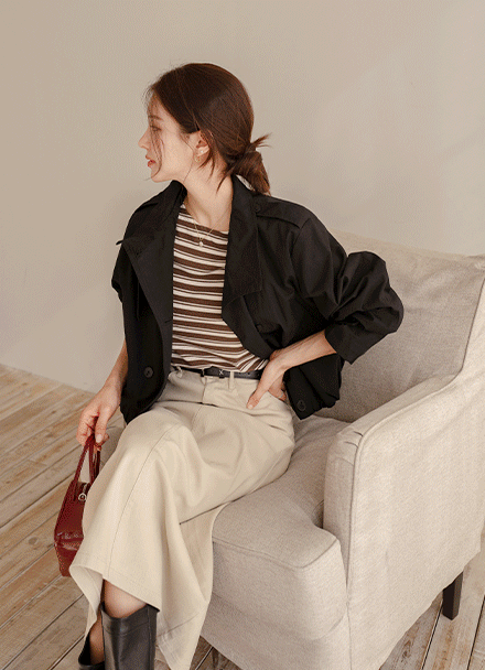 Dry Half Trench Coat Korea