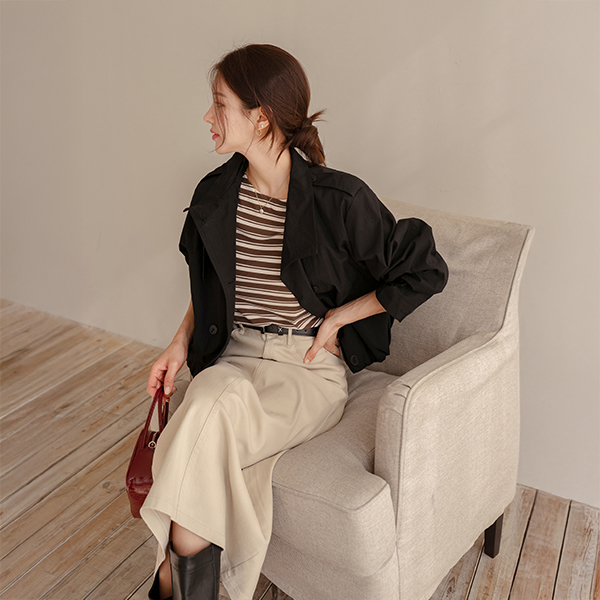 Dry Half Trench Coat